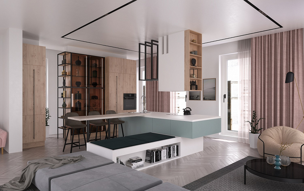 Кухня Стоун Колор