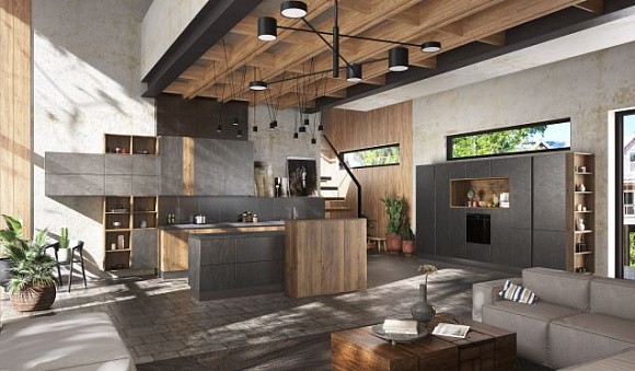 Рабочий треугольник на кухне