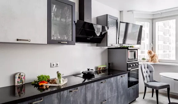 Серая кухня в Самаре