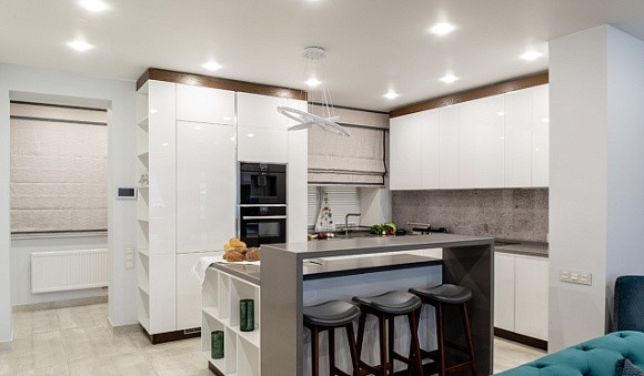 Светлая кухня в Арзамасе