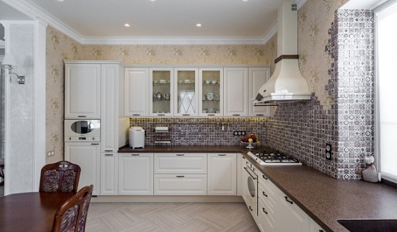 Светлая кухня в Арзамасе